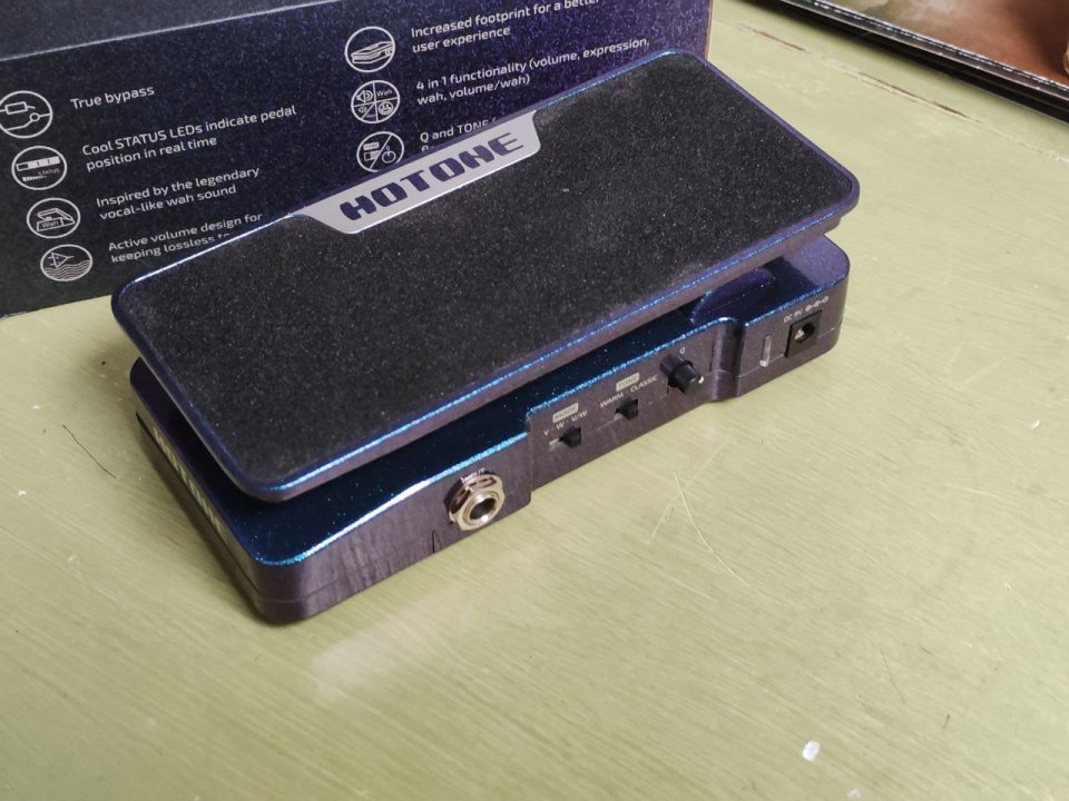 Hotone Soul Press II Pedal Wah, Volumen, Expresión