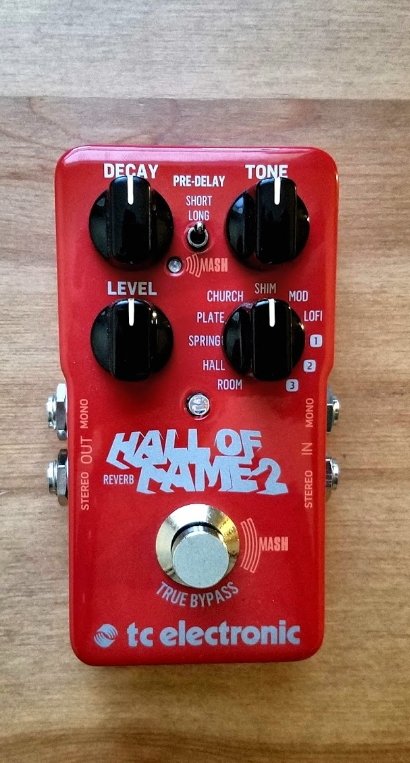 hall of fame II reverb RESERVADO