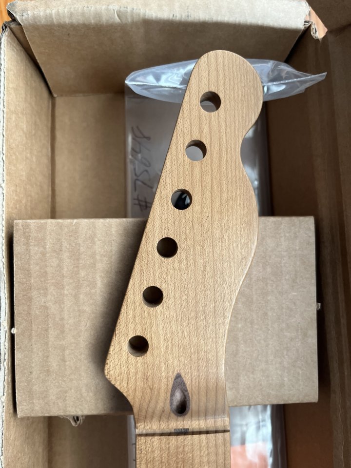 Mástil telecaster tele Musikraft arce tostado “roasted maple” nuevo de segunda mano · Foto 3 de 6 · Madrid · 440 €