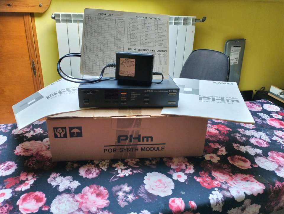 Cambio kawai PHM pop synthe module `por interface audio midi