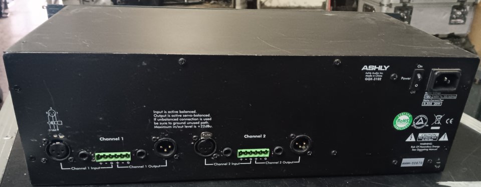 Ecualizador ASHLY  GQX-3102