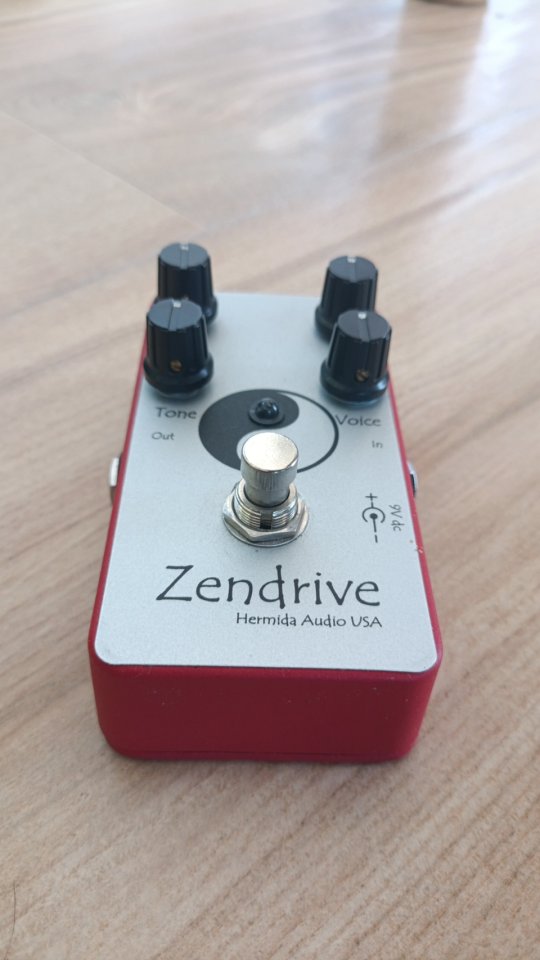 Pedal Zendrive Hermida Audio USA - Red Dot