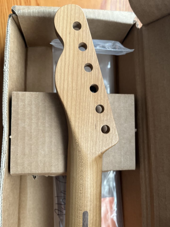 Mástil telecaster tele Musikraft arce tostado “roasted maple” nuevo de segunda mano · Foto 5 de 6 · Madrid · 440 €