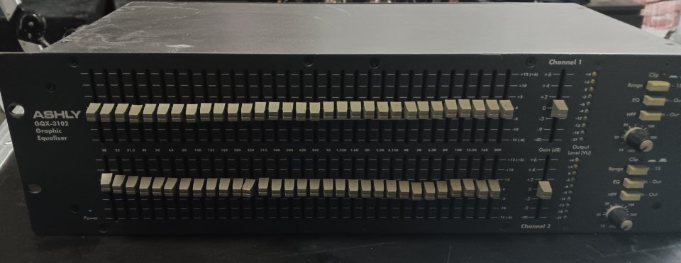 Ecualizador ASHLY  GQX-3102