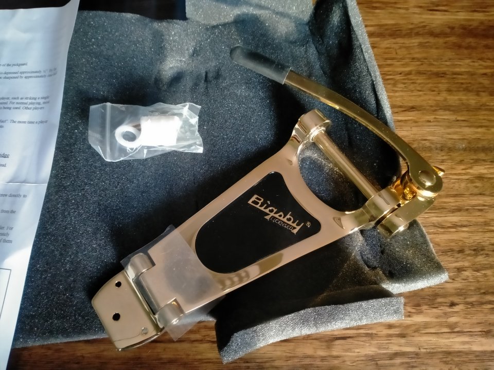Bigsby B60 Licensed Tailpiece Gold Bigsby