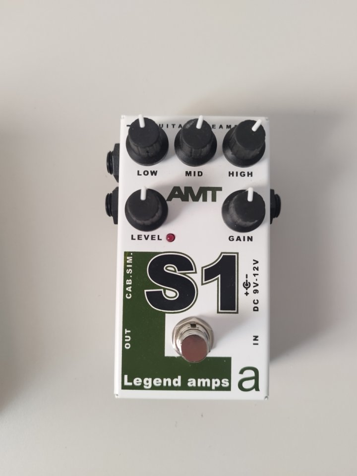 Pedal AMT Legend Amps S1 (Soldando)