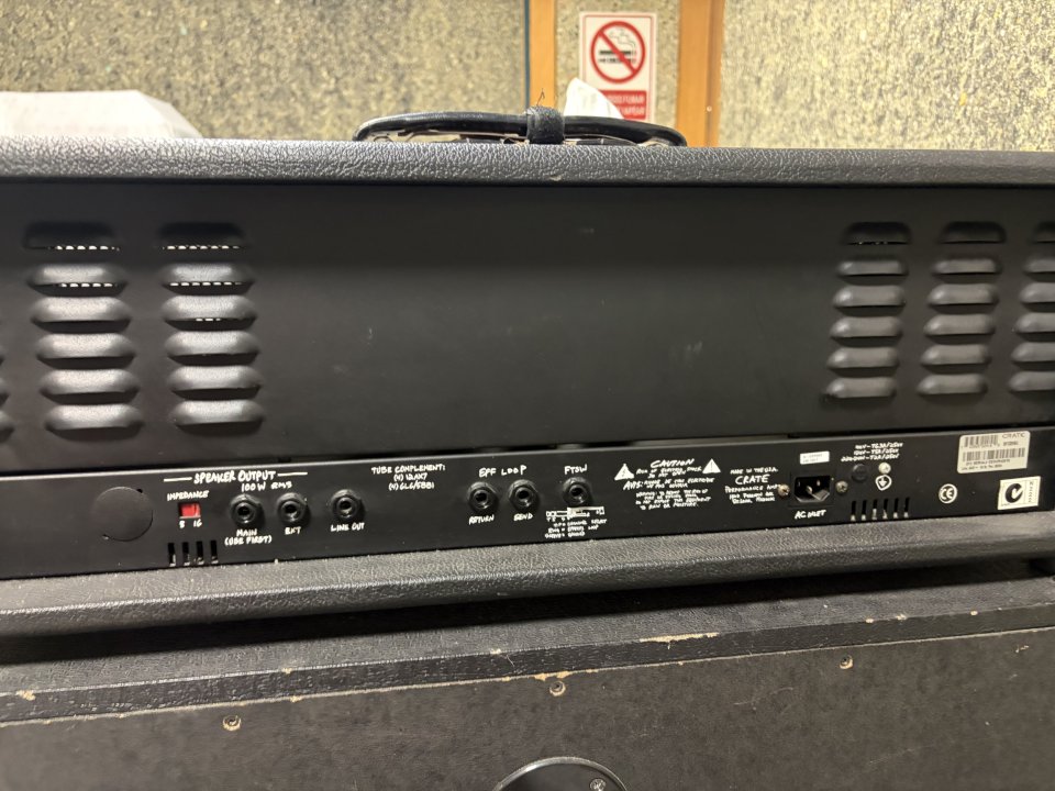 Cabezal Crate BV120H de segunda mano · Foto 3 de 6 · Toledo · 400 €