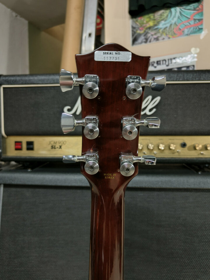 O CAMBIO kaman gtx 36 les paul standard