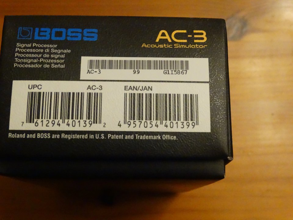 BOSS AC-3 Simulador de acústica para guitarra electrica de segunda mano · Foto 4 de 6 · Madrid · 80 €