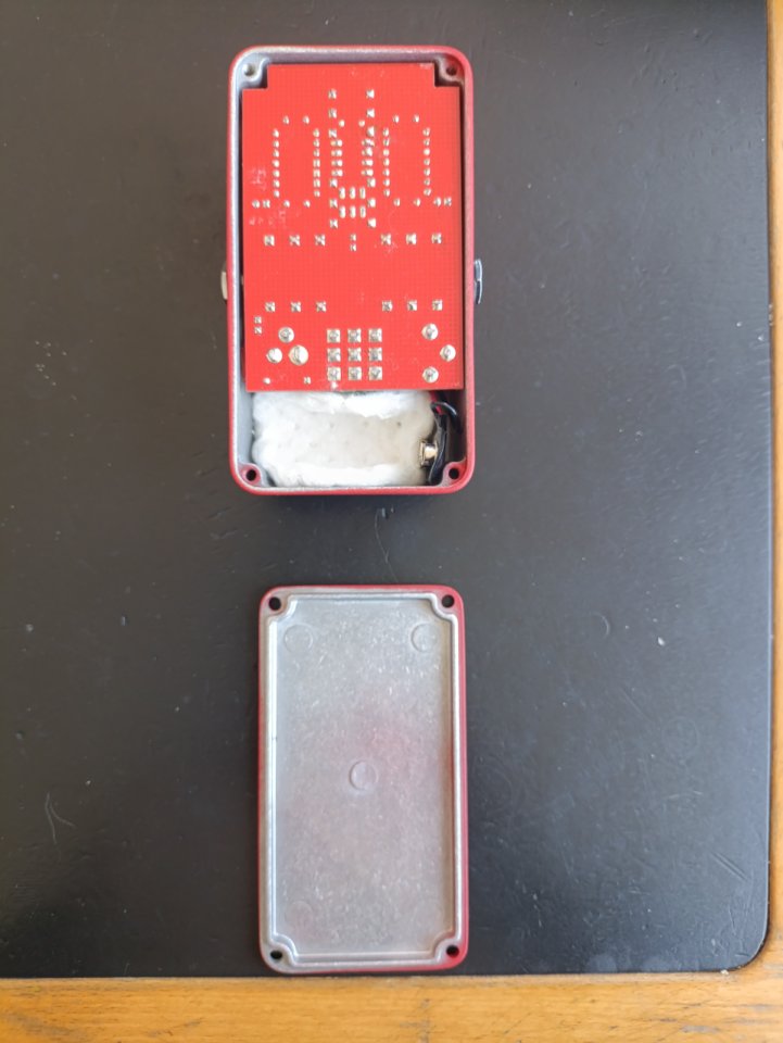 Pedal Zendrive Hermida Audio USA - Red Dot