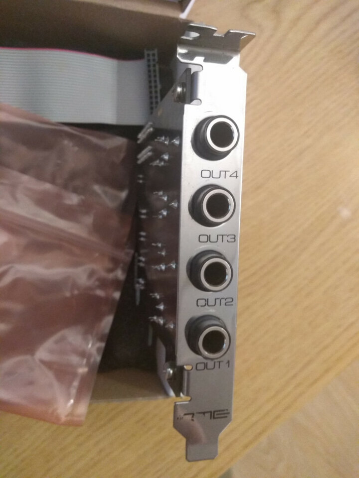 RME AO4S - Expansion 4*Analog Out