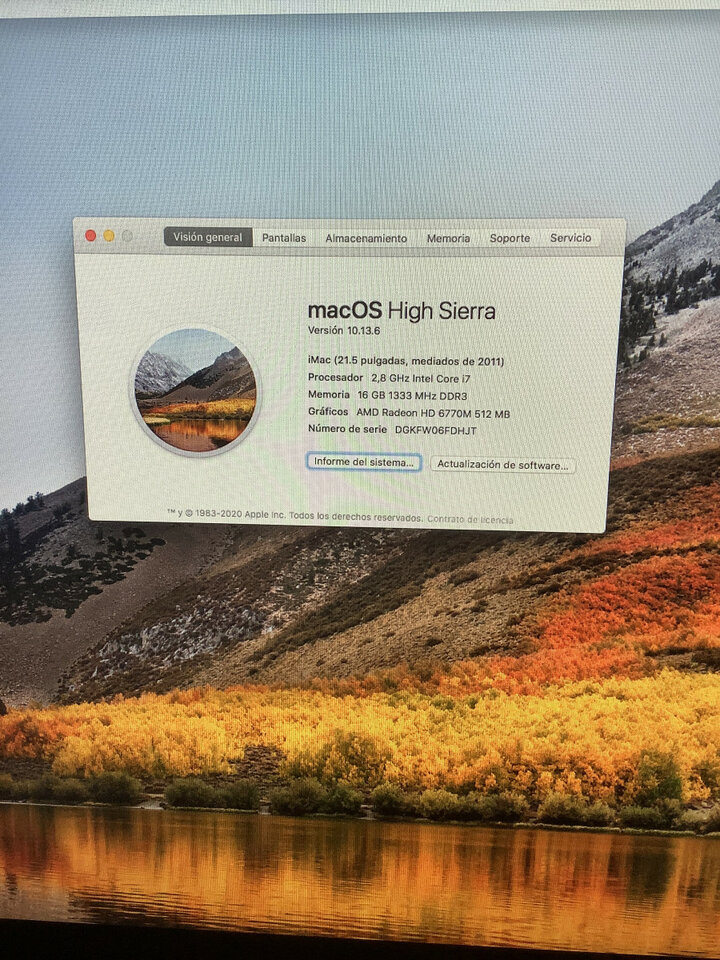 Pack IMAC 21” con targeta de sonido MBOX PRO GEN 3