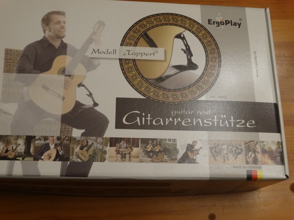 Soporte guitarra clásica -acústica ERGOPLAY TAPPERT de segunda mano · Foto 1 de 3 · Madrid · 30 €