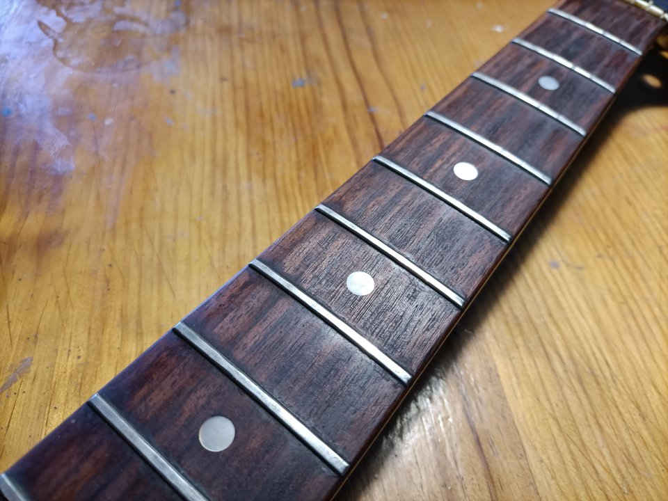 Despiece Antoria (Ibanez) 70's les Paul Deluxe 59'er : mastil,cuerpo,piezas varias... de segunda mano · Foto 5 de 10 · Alicante · 80 €