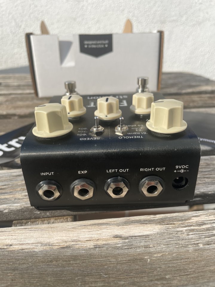 Pedal Flint v1 Strymon Reverb Tremolo de segunda mano · Foto 3 de 5 · Barcelona · 275 €