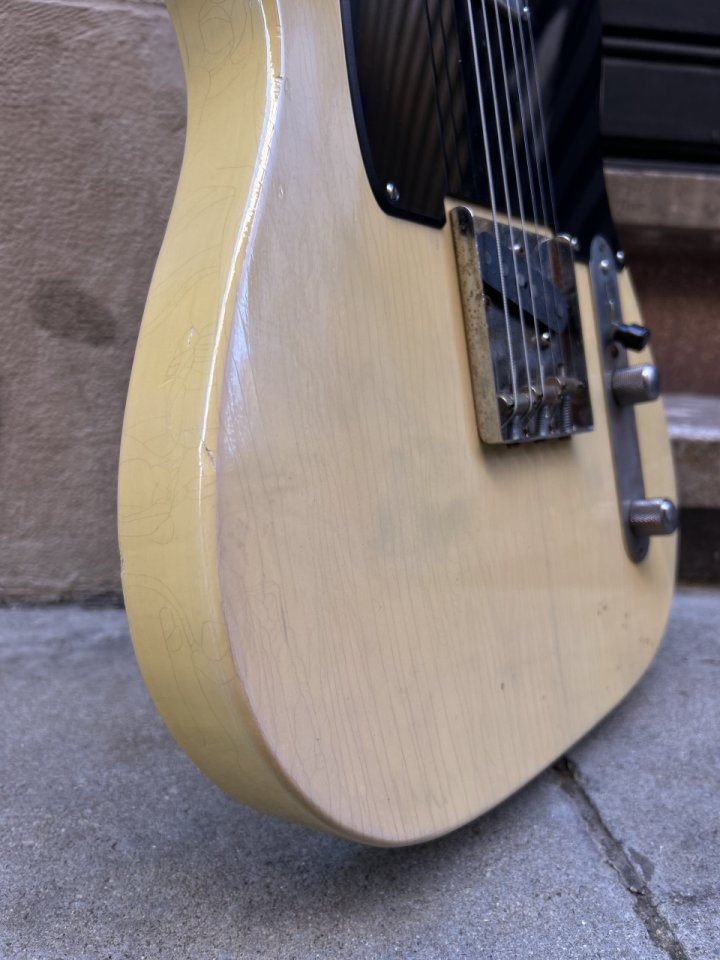 Telecaster Butterscotch- soft Relic