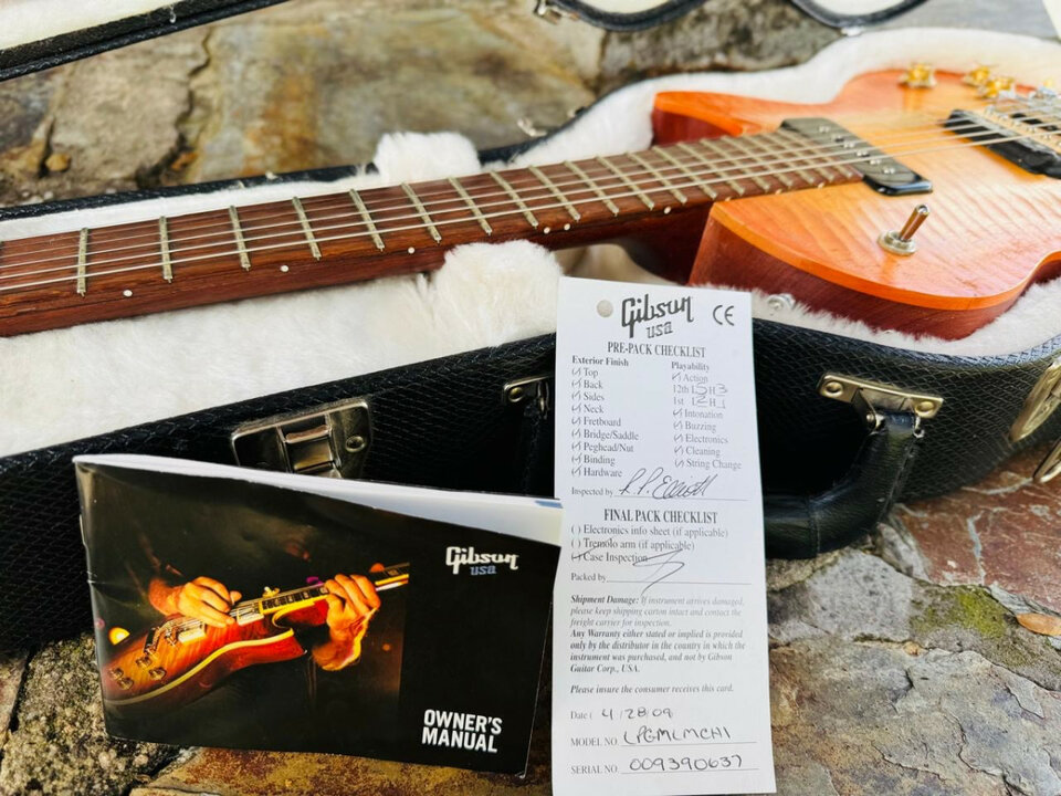 Gibson Les Paul BFG gary moore signature lemon burst edición limitada  2009