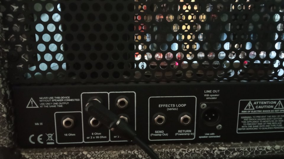 Laboga Mr Hector tolex Snake + Engl 4x12 Standard  con 2 v30 y 2 g12t75