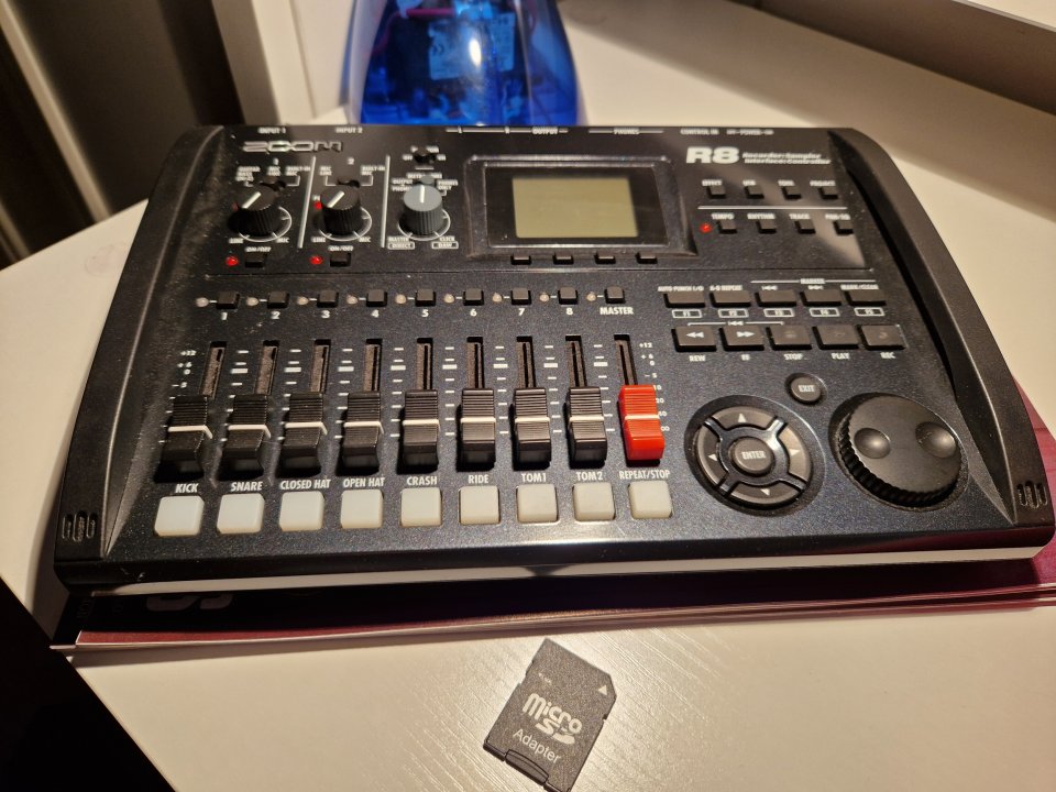 Zoom R8 Grabadora/Interfaz/Controlador