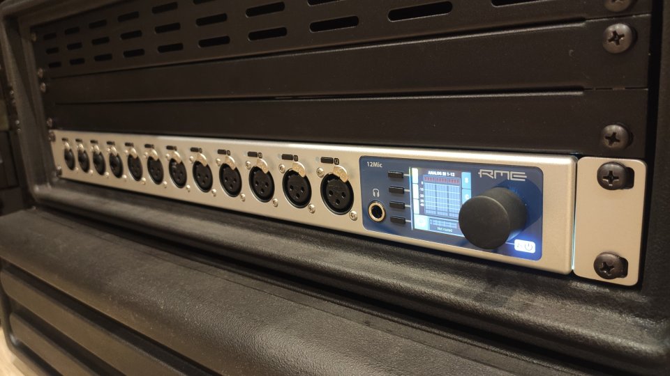 RME 12mic-D DANTE+MADI+ADAT