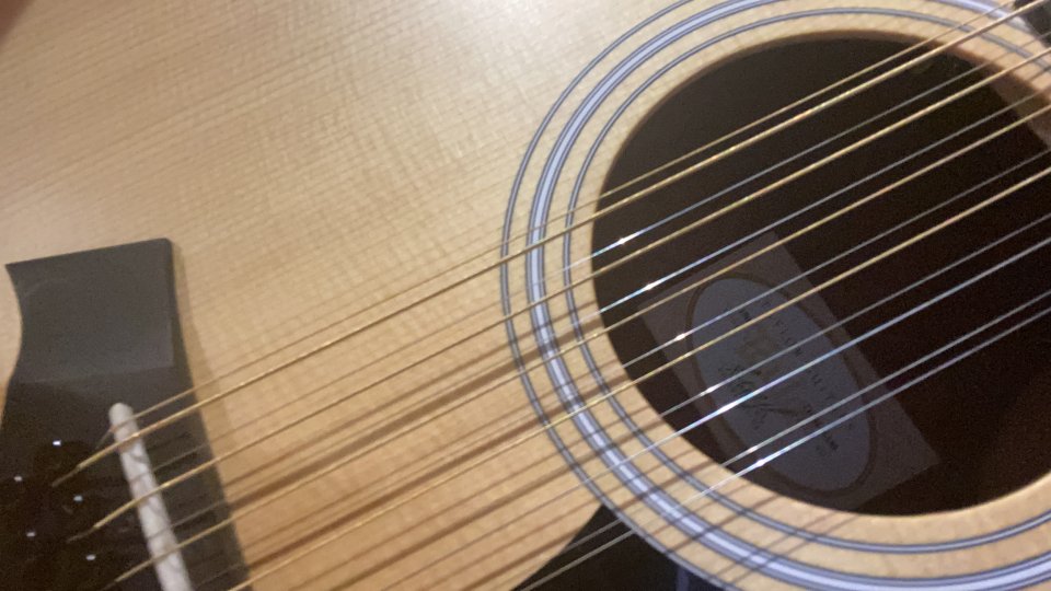 Acústica Taylor 12 cuerdas