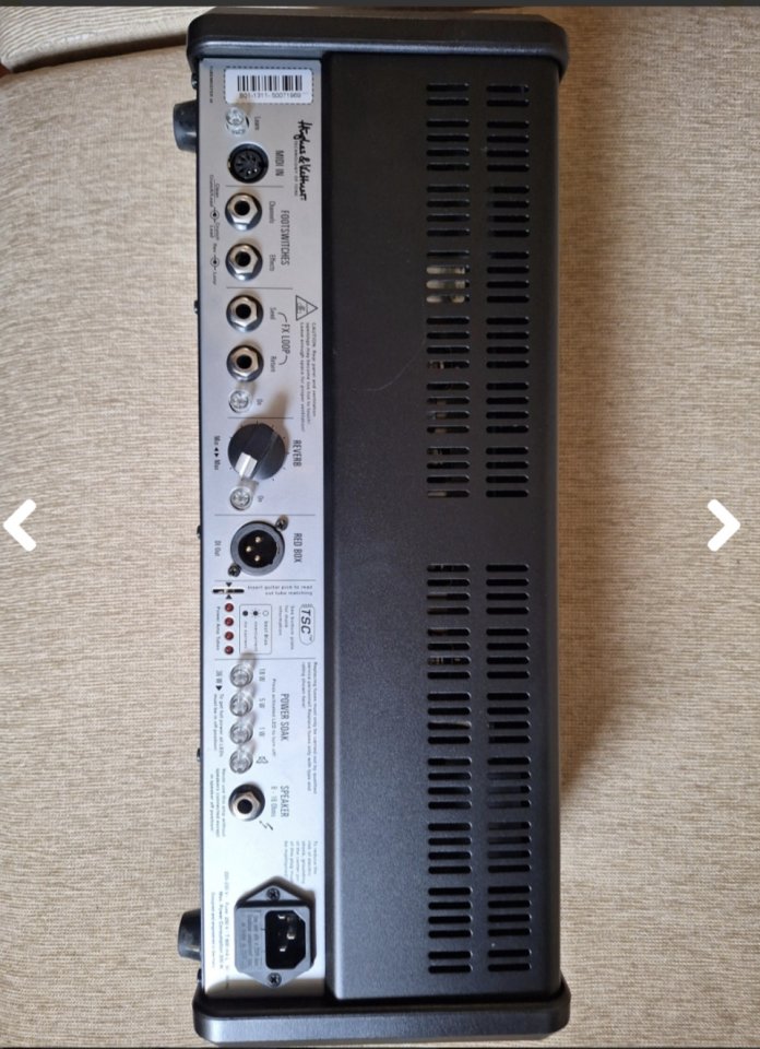 Hughes and kettner - Tubemeister 36 Guitar Amp Head