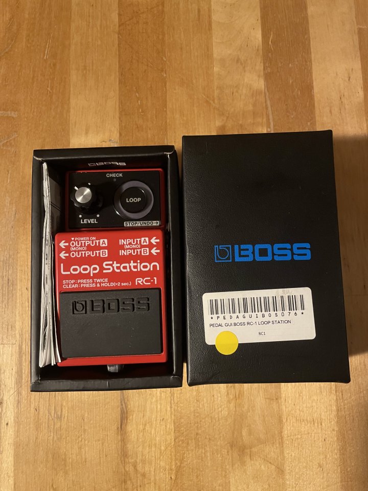 Pedal BOSS RC-1