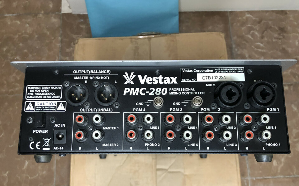 VESTAX PMC-280 Mezclador DJ