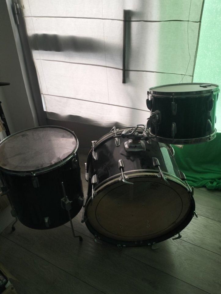 Batería Honsuy vintage de segunda mano · Foto 5 de 5 · Asturias · 200 €