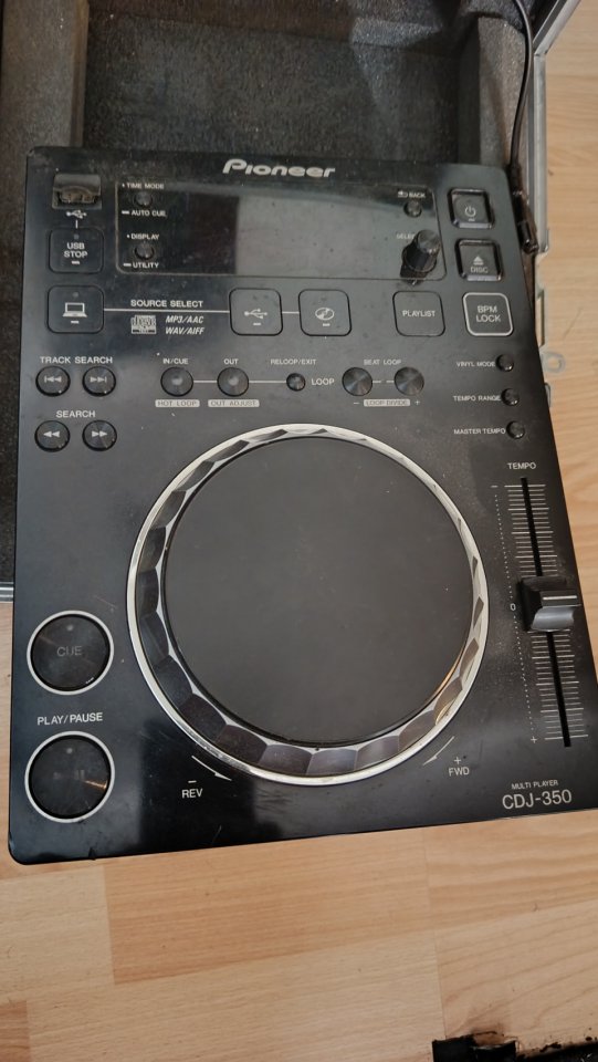Vendo Pionner CDJ 350 + MIxer DJM 350 + Filghtcase Pionner