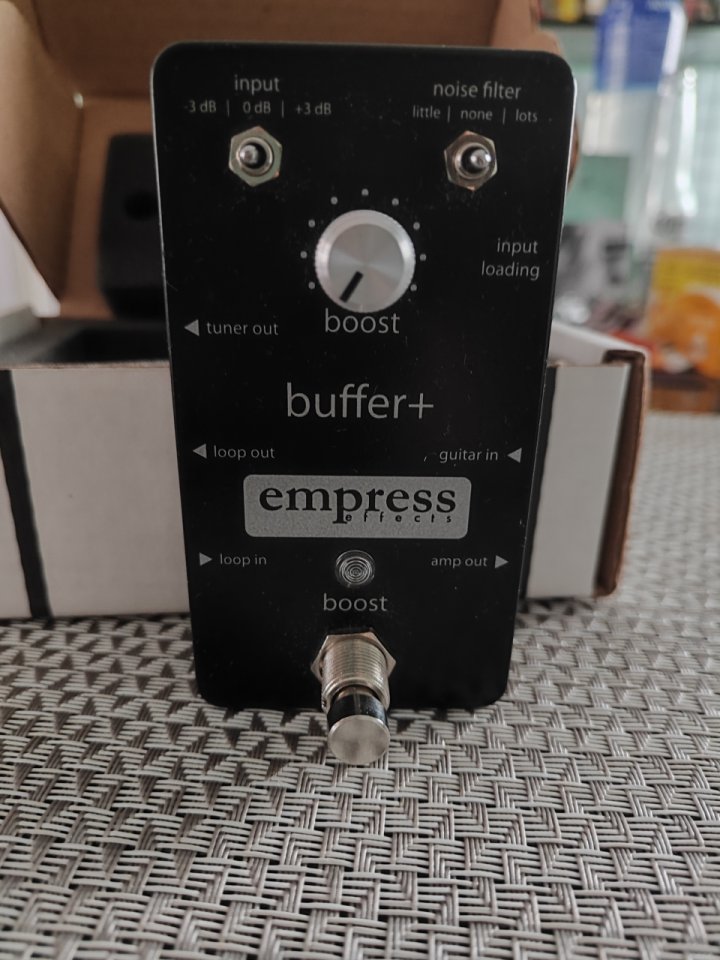 Empress Effects Buffer+ | Boost Pro + Filtro de Ruido