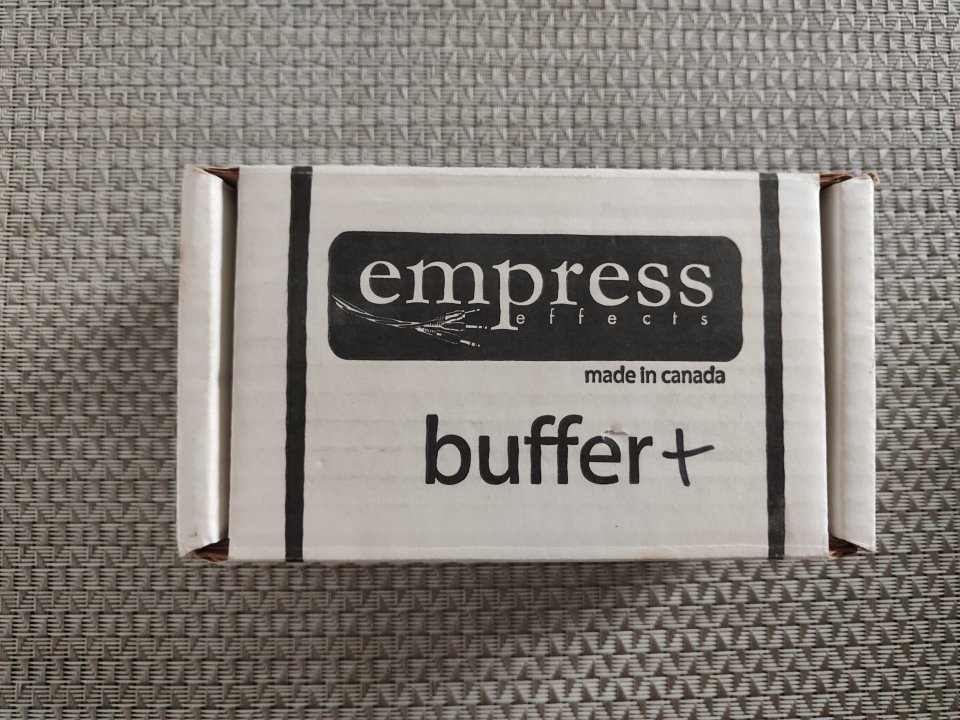 Empress Effects Buffer+ | Boost Pro + Filtro de Ruido