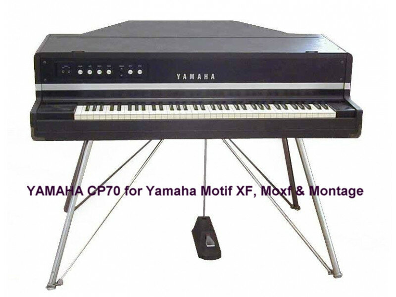 YAMAHA CP70 PIANOS para Yamaha Motif XF, Moxf, Montage y Modx