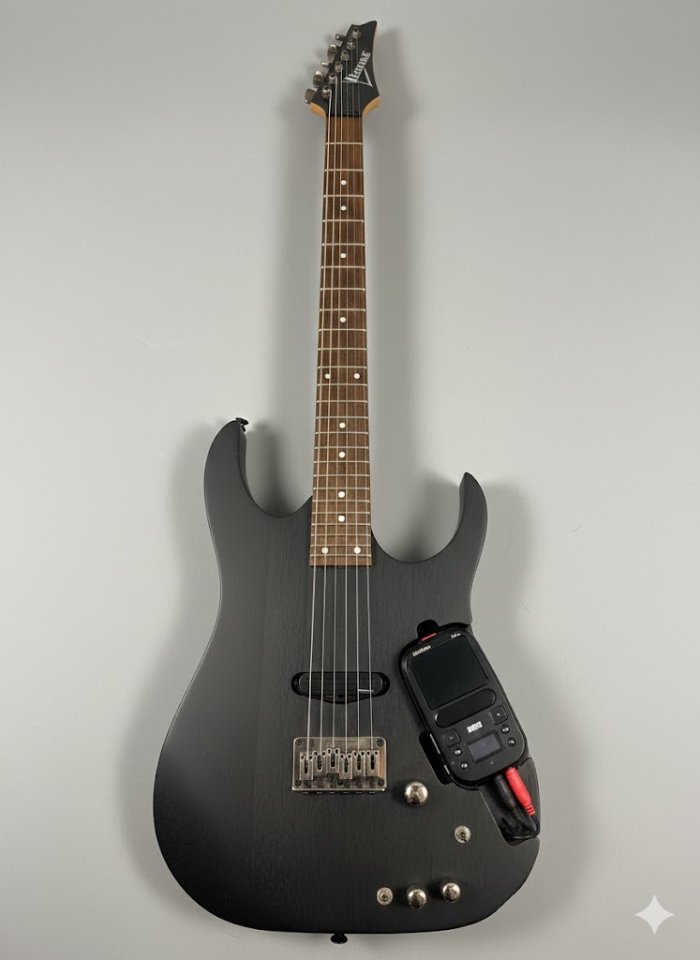 Ibanez RGKP6 con Korg Kaoss Pad Mini 2S
