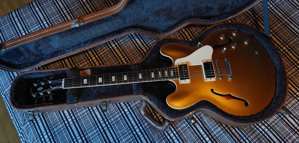 OFERTÓN FIN DE SEMANA! Gibson Memphis ES-335 Block Goldtop Ltd. Edition de segunda mano · Foto 2 de 7 · Asturias · 2850 €