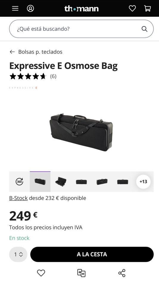 Funda mochila para Osmose 49 de segunda mano · Foto 5 de 5 · Madrid · 200 €