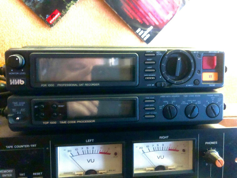 HHB. Grabador DAT PCR 1000 + TCP 1000 proc. tiempo