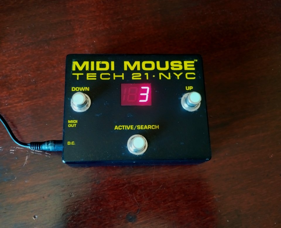 Tech 21 Midi mouse controlador de segunda mano · Foto 1 de 6 · Alicante · 70 €
