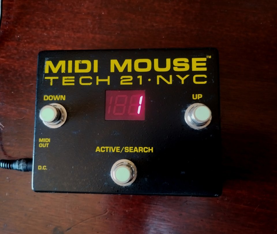 Tech 21 Midi mouse controlador de segunda mano · Foto 2 de 6 · Alicante · 70 €