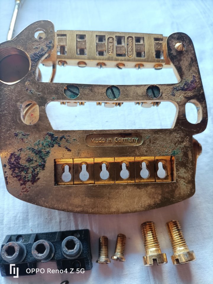 Puente Vibrato SCHALLER para Gibson Les Paul o SG años 80 de segunda mano · Foto 3 de 3 · Alicante · 100 €