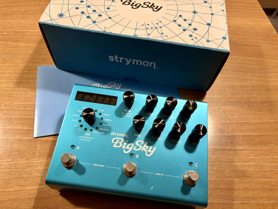 Strymon Big Sky – Pedal de Reverb de segunda mano · Foto 3 de 8 · Murcia · 350 €