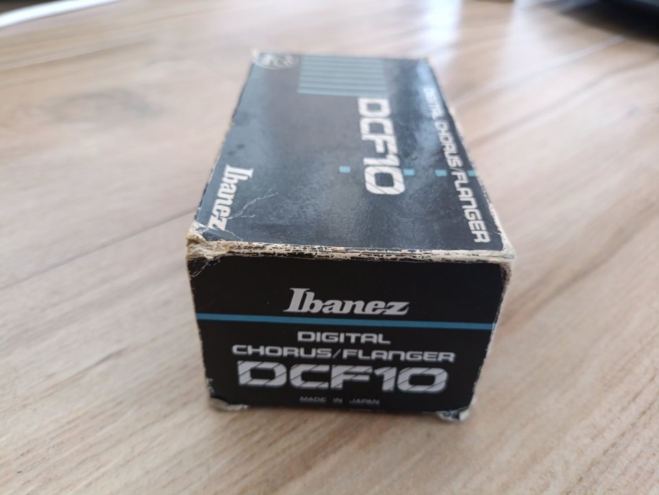Ibanez DCF-10 Digital Chorus/Flanger – Fabricado en Japón (Años 80)