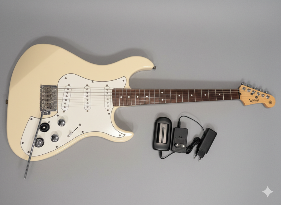 Line 6 Variax Standard Blanca