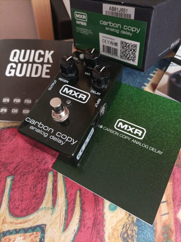Carbon copy delay MXR de Dunlop de segunda mano · Foto 2 de 5 · Sevilla · 95 €