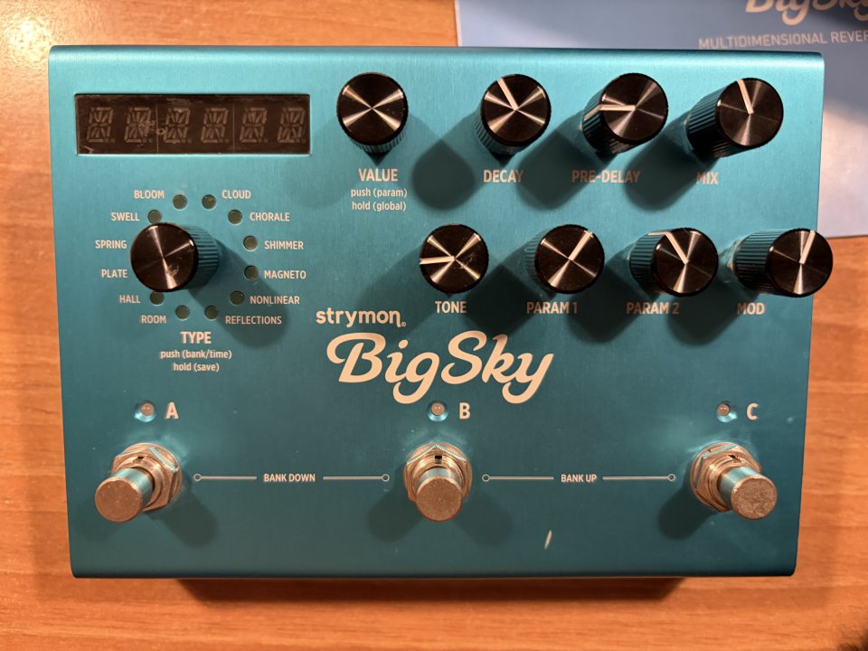 Strymon Big Sky – Pedal de Reverb de segunda mano · Foto 4 de 8 · Murcia · 350 €