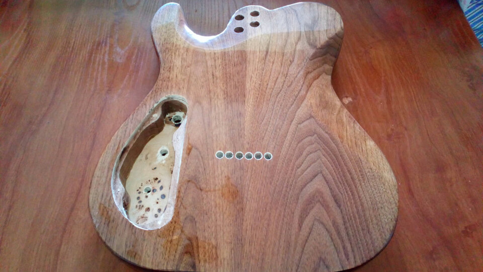 Proyecto telecaster CUSTOM