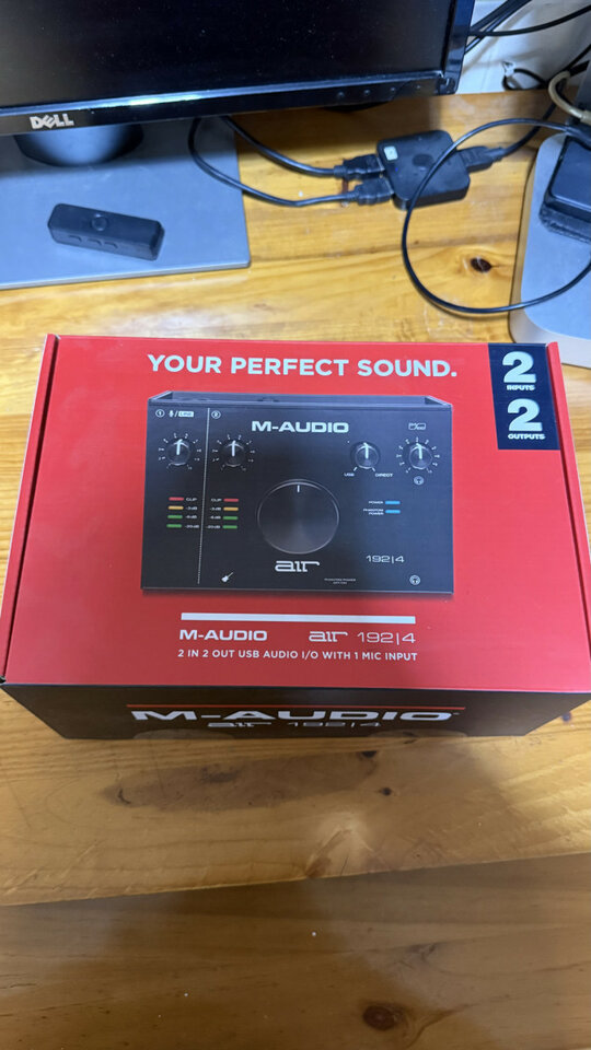 Interfaz de audio M-AUDIO 192/4