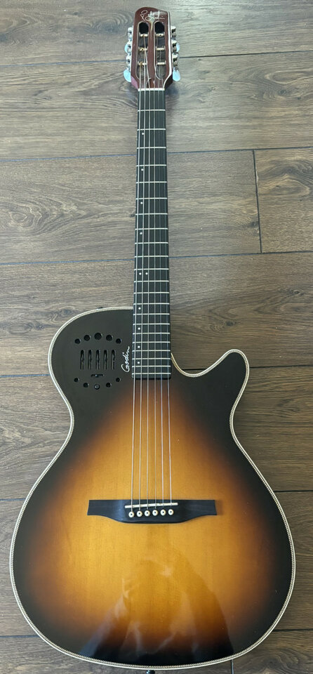 Electroacústica Godin Multiac Steel Duet Ambiance Sunburst