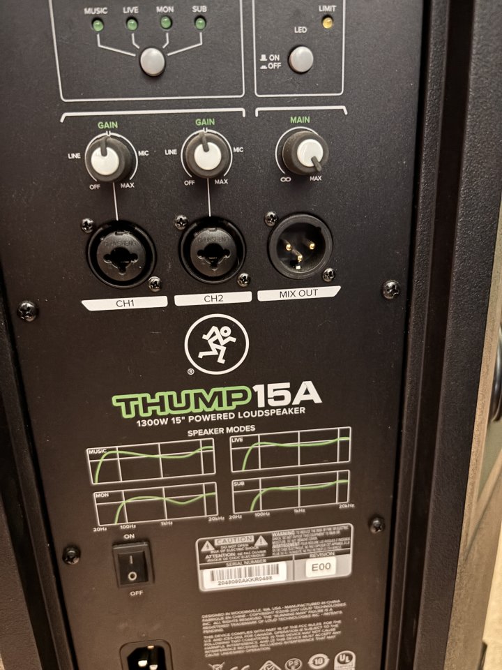 Mackie Thump 15A - Altavoz Activo 1300W