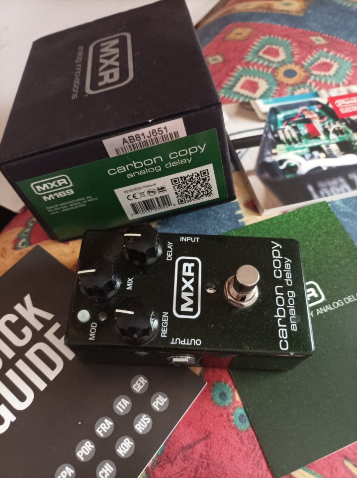 Carbon copy delay MXR de Dunlop de segunda mano · Foto 3 de 5 · Sevilla · 95 €